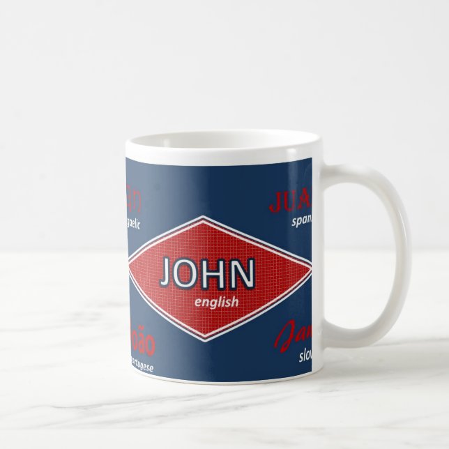 John International Name Mug (Right)