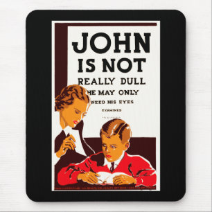 John is Not Really Dull Mouse Mat