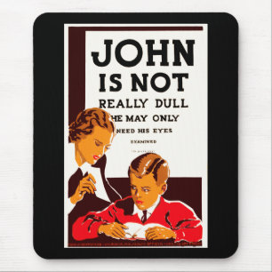 John Is Not Really Dull Mouse Mat