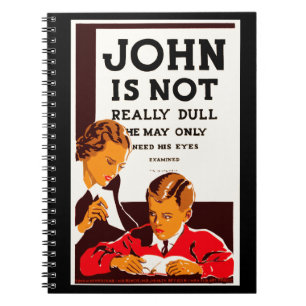 John is Not Really Dull Notebook