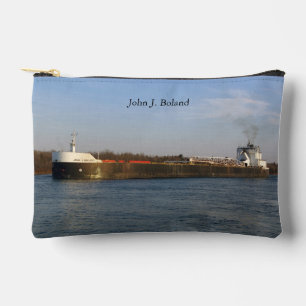 John J. Boland zipper bag