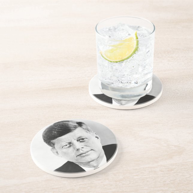 John Jack Kennedy US Presidential White House Coaster (Side)