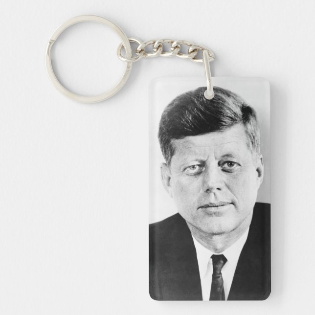 John Jack Kennedy US Presidential White House Key Ring (Front)