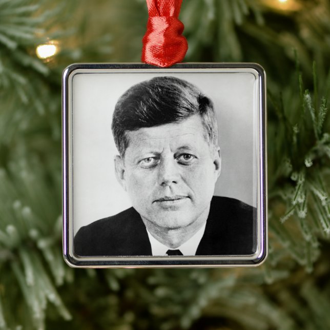 John Jack Kennedy US Presidential White House Metal Tree Decoration (Tree)