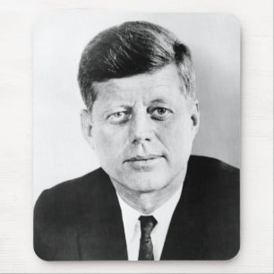 John Jack Kennedy US Presidential White House Mouse Mat