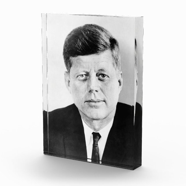 John Jack Kennedy US Presidential White House Photo Block (Right)