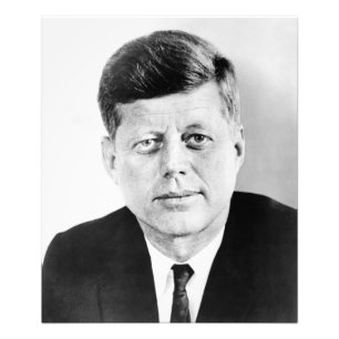 John Jack Kennedy US Presidential White House Photo Print