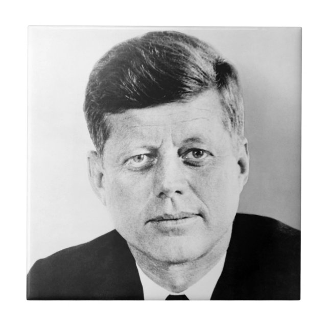 John Jack Kennedy US Presidential White House Tile (Front)
