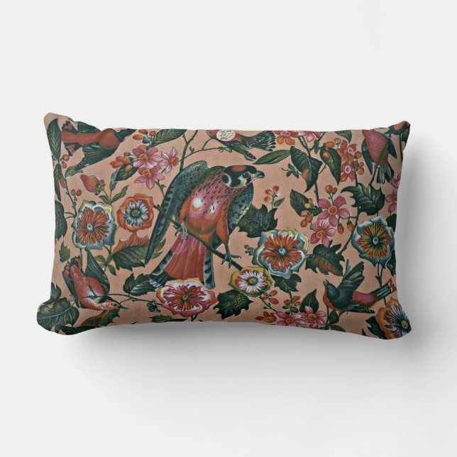 John James Audubon "Birds of America" Lumbar Cushion (Front)