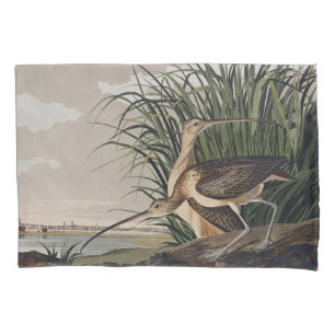 John James Audubon Long-Billed Curlew Bird Pillowcase