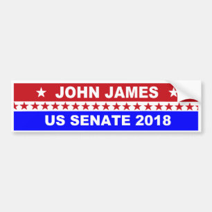 John James US Senate Michigan bumper sticker