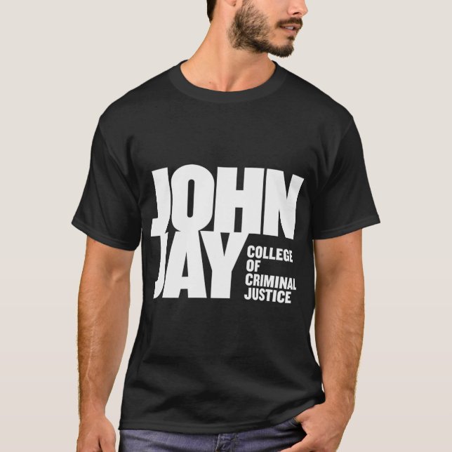John Jay Bloodhounds Icon Officially Licensed T-Shirt (Front)