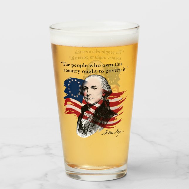 John Jay Glass (Front Filled)