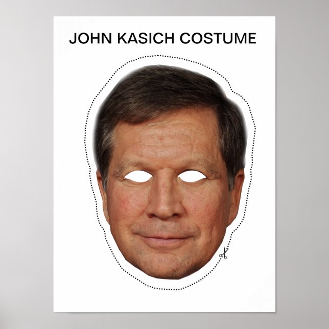 John Kasich Costume Poster (Front)