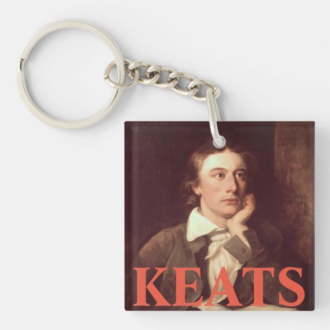 John Keats Keychain (Front)