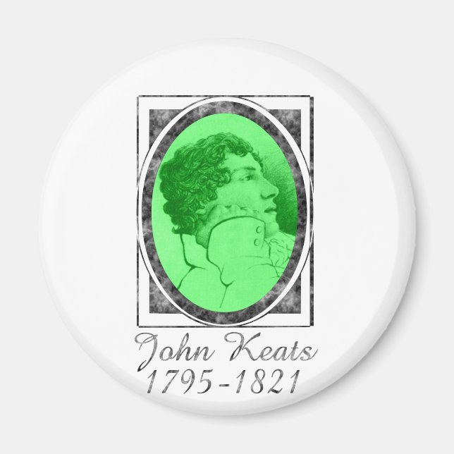 John Keats Magnet (Front)