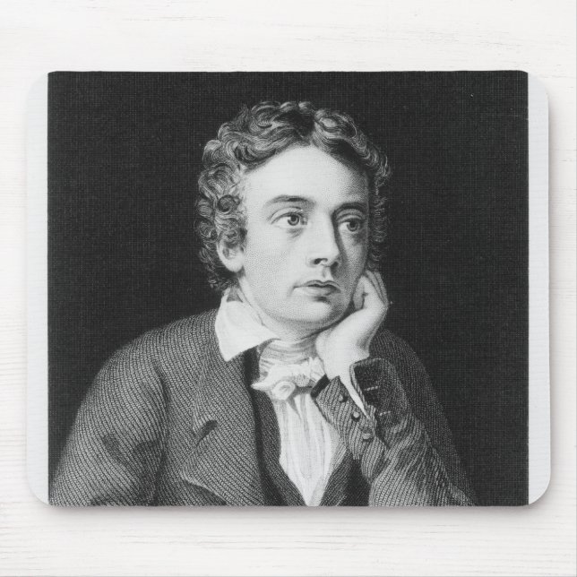 John Keats Mouse Mat (Front)