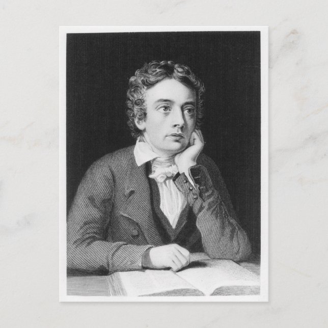 John Keats Postcard (Front)