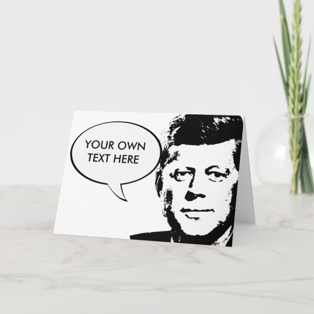 John Kennedy Card (Front)