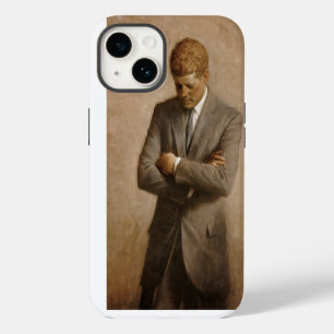 John Kennedy US Presidential White House Portrait iPhone 14 Case