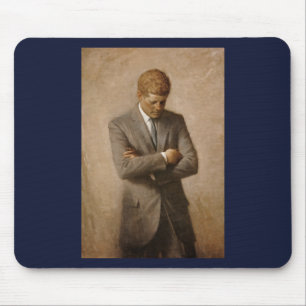 John Kennedy US Presidential White House Portrait  Mouse Mat