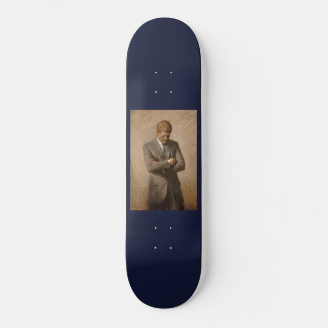 John Kennedy US Presidential White House Portrait  Skateboard (Front)