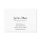 John L. Sullivan Calling Card