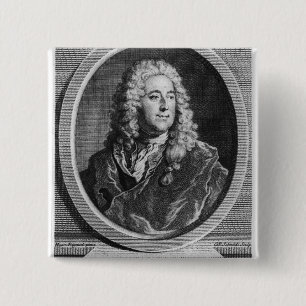 John Law 15 Cm Square Badge
