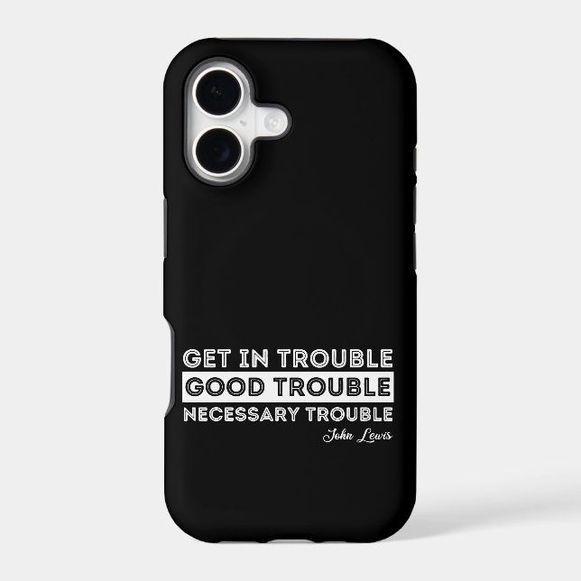 John Lewis - Good Trouble Quote (Back)