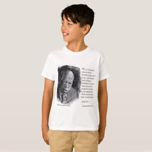 John Lewis & Quote Beautiful Portrait T-Shirt