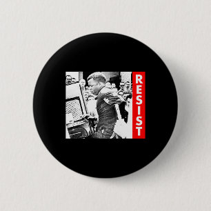 John Lewis - Resist 6 Cm Round Badge
