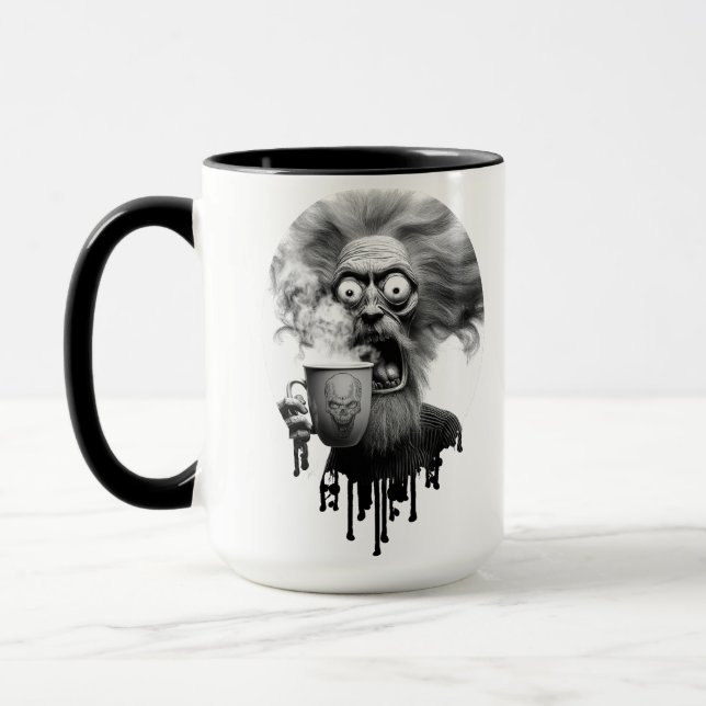 John: Liquid Brain Mornings Mug (Left)
