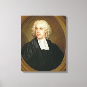 John Lloyd, Curate of St. Mildred's, Broad Street, Canvas Print