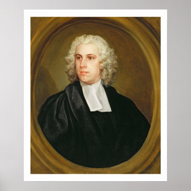 John Lloyd, Curate of St. Mildred's, Broad Street, Poster (Front)