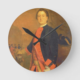John Long Bateman Esq., Captain in Colonel Ponsonb Round Clock