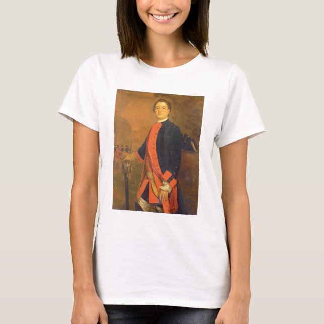 John Long Bateman Esq., Captain in Colonel Ponsonb T-Shirt (Front)
