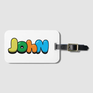 John Luggage Tag