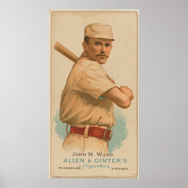 John M. Ward, New York Giants Poster (Front)