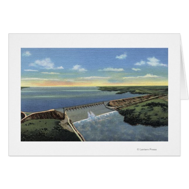 John Martin (Caddoa) Dam across Arkansas River (Front Horizontal)