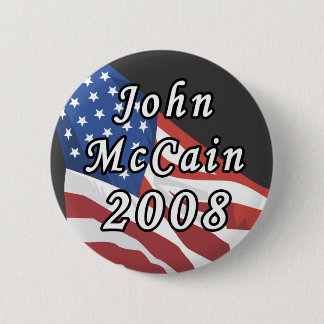 John Mccain 2008 Button