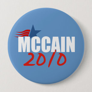 JOHN MCCAIN Election Gear 10 Cm Round Badge