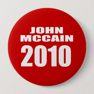 JOHN MCCAIN FOR SENATE 10 CM ROUND BADGE