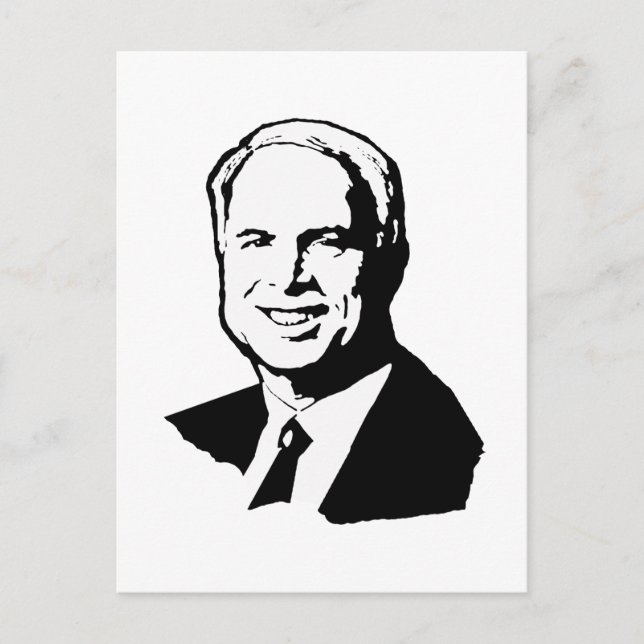 John McCain Gear Postcard (Front)