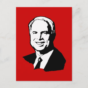John McCain Gear Postcard