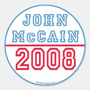 John Mccain Stickers
