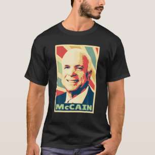 John Mccain Vintage Colours T Shirt