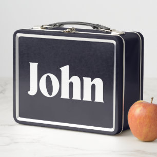John Metal Lunch Box