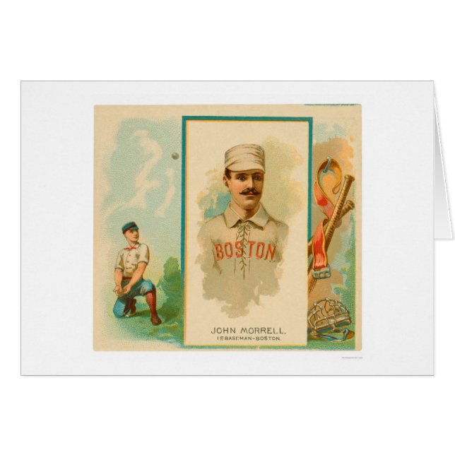 John Morrell Rare Baseball 1888 (Front Horizontal)