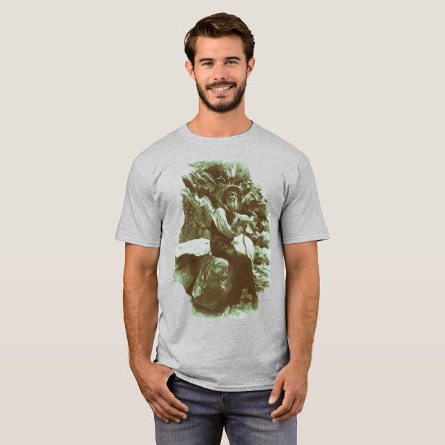 John Muir John Muir Trail Map T-Shirt (Front Full)