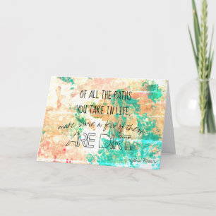 John Muir quote card